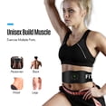 thumbnail image 3 of Smart Fitness Trainer Belt Electric Abs Stimulator Unisex Abdominal Muscle Trainer 6 Modes 10 Levels Intensity 15min Timing Built-in Battery with LED Display, 3 of 9