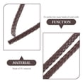 thumbnail image 3 of unbranded Cuerda De Cuero Para Bricolaje En Color Café Para Fabricación De Pulseras Y Joyería, 3 of 8