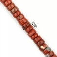 thumbnail image 3 of HOOUN Assorted Gemstones 2x4mm Rondelle Crystal Spacer Loose Beads for Jewelry Making-Malachite-1 String (Random), 3 of 9