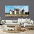 thumbnail image 2 of Cuadro Canva Listo Para Colgar Tipo Galería Panorámica Castillo En Francia 30X60 cm, 2 of 4