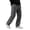 28#Gray, variant on Men's Baggy Sweatpants Wide Leg Fleece Casual Joggers Loose Drawstring Elastic Waist Pants with Pockets