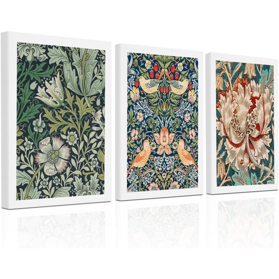 Boho Cat Canvas Wall Art Minimalist Cat Lovers Boho Art Posters Retro Trendy paintings Wall Decor Aesthetic Canvas Decoration Artwork for Walls Home Living Room Bedroom(Only canvas)