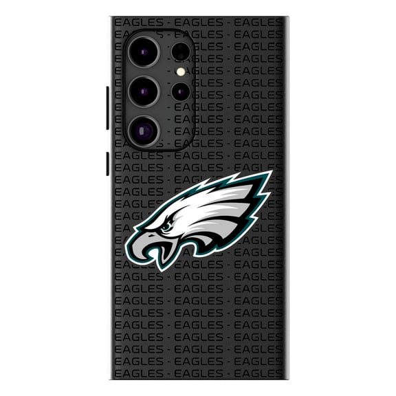 Keyscaper Philadelphia Eagles Text Backdrop Galaxy Magnetic Bump Case