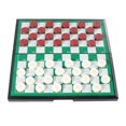 thumbnail image 1 of Milaget Checker Board Game Folding International Chess for Outdoor 29cmx29cm, 1 of 9