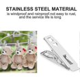 thumbnail image 2 of 40 Stainless Steel Clothes Pegs Metal Laundry Clips Windproof Rust Free Clothespins, 2 of 4