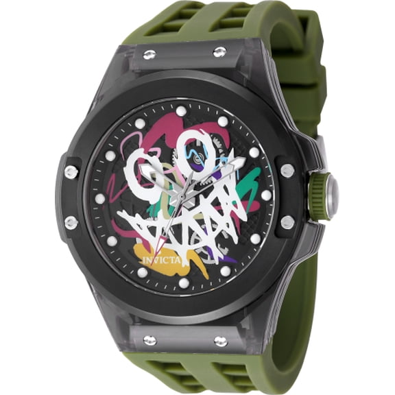 Invicta Men's Sea Base Black Dial Watch - 50006