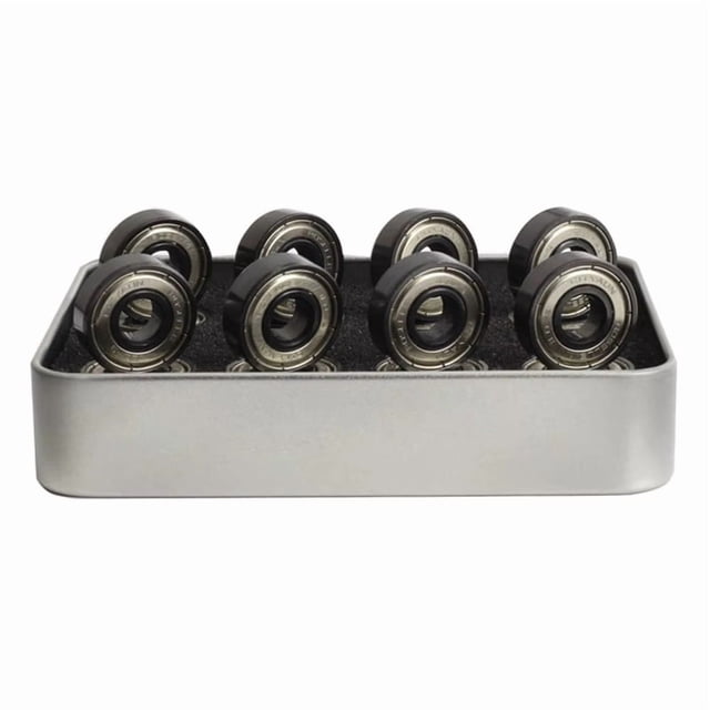 16 Pcs Roulements en Acier 608Z pour Patins à Roulettes Roues de Planche à Roulettes Roulements à Grande Vitesse Accessoires de Patinage Améliorés