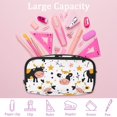 thumbnail image 4 of MUOOUM Pencil Case, Cows Flower Star Pattern Large Capacity Pencil Pouch Stationery Pen Bag, 4 of 7