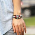 thumbnail image 3 of Bracelet en Cuir - Cuir Blanc, 3 of 5