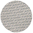 thumbnail image 2 of Safavieh Ebony Travis Geometric Area Rug, Ivory/Gray, 6' x 6' Round, 2 of 10