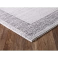 thumbnail image 4 of Abani Quartz QRZ100A Grey Bordered Area Rug, 4 of 5