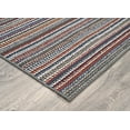 thumbnail image 7 of Mainstays Carnival Stripe Polypropylene Assorted Multi Colors Indoor Area Rug, 40" x 60", 7 of 7