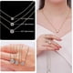 thumbnail image 5 of Diamond Necklace for Women, Moissanite Pendant Jewelry for Mothers Gifts, Diamond Necklace Gifts for Mothers Day with GRA Certificate Wife Mom, 5 of 5