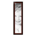 thumbnail image 2 of ArtToFrames 8" x 35" Matte mahogany Diploma Picture Frame, 8x35 inch Brown Wood Poster Frame (WOM-5108), 3 Pack, 2 of 6