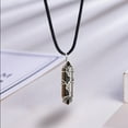 thumbnail image 4 of Colgante de columna de cristal, accesorio Hexagonal, collar de árbol de la vida para el hogar, amuletos ornamentales a juego Unisex, Ropa, zapatos y accesorios Miscelánea Piedra de ojo de tigre Minnieouse AP009630-04, 4 of 5