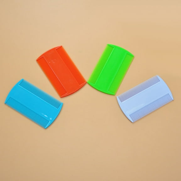 SPRING PARK Durable Double Sided Nit Combs For Head Lice Detection Comb Pet Dog Flea