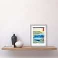 thumbnail image 2 of Kominato, Uchiura Awa Province Utagawa Hiroshige Japanese Woodblock Classic Collection Artwork Framed Wall Art Print A4, 2 of 4