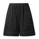 thumbnail image 5 of Conjunto de pantalones cortos para mujer, ropa informal para el día a día: camiseta sin mangas con bolsillo y pantalones cortos cómodos, conjunto transpirable para primavera-verano., 5 of 6
