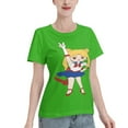thumbnail image 2 of T-Shirt Basique à Manches Courtes pour Femmes Sailor Moon Édition Q Tsukiha, 2 of 6