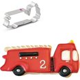 thumbnail image 1 of Firetruck Cookie Cutter 5" Made in USA, 1 of 6