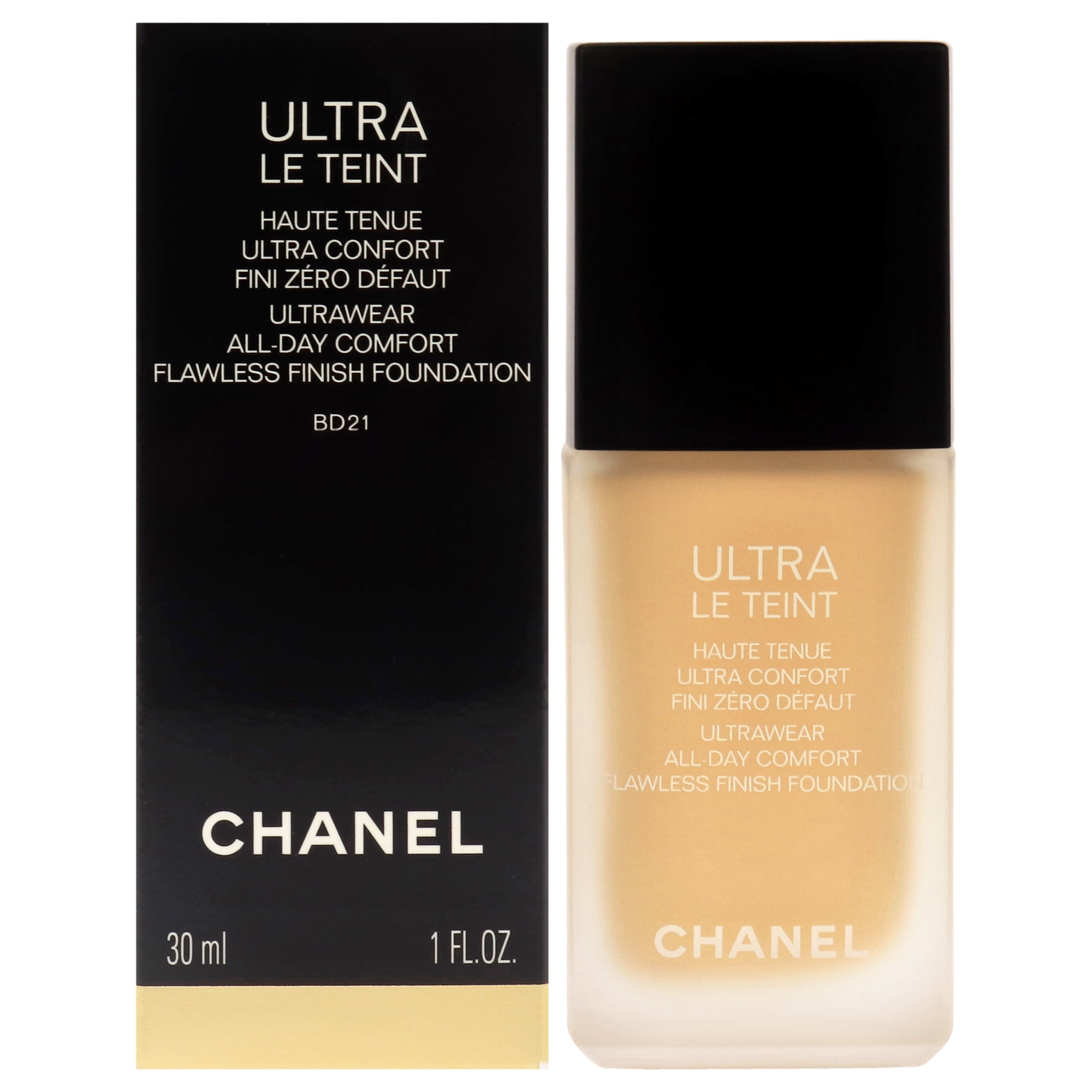 CHANEL ~ ULTRA LE TEINT COMPACT FOUNDATION ~ # BD 21 ~ 0.45 OZ BOXED