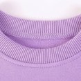 thumbnail image 6 of KEXE Little Girls Floral Sweatshirt Set Long‑Sleeve Top And Elastic Waist Ribbed Trousers, 6 of 9