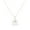 White, variant on Mightlink Pendant Necklace Festive Geometric Electroplating All Match Men Women Cute Cartoon Ghost Clavicle Chain Decoration Gift for Halloween