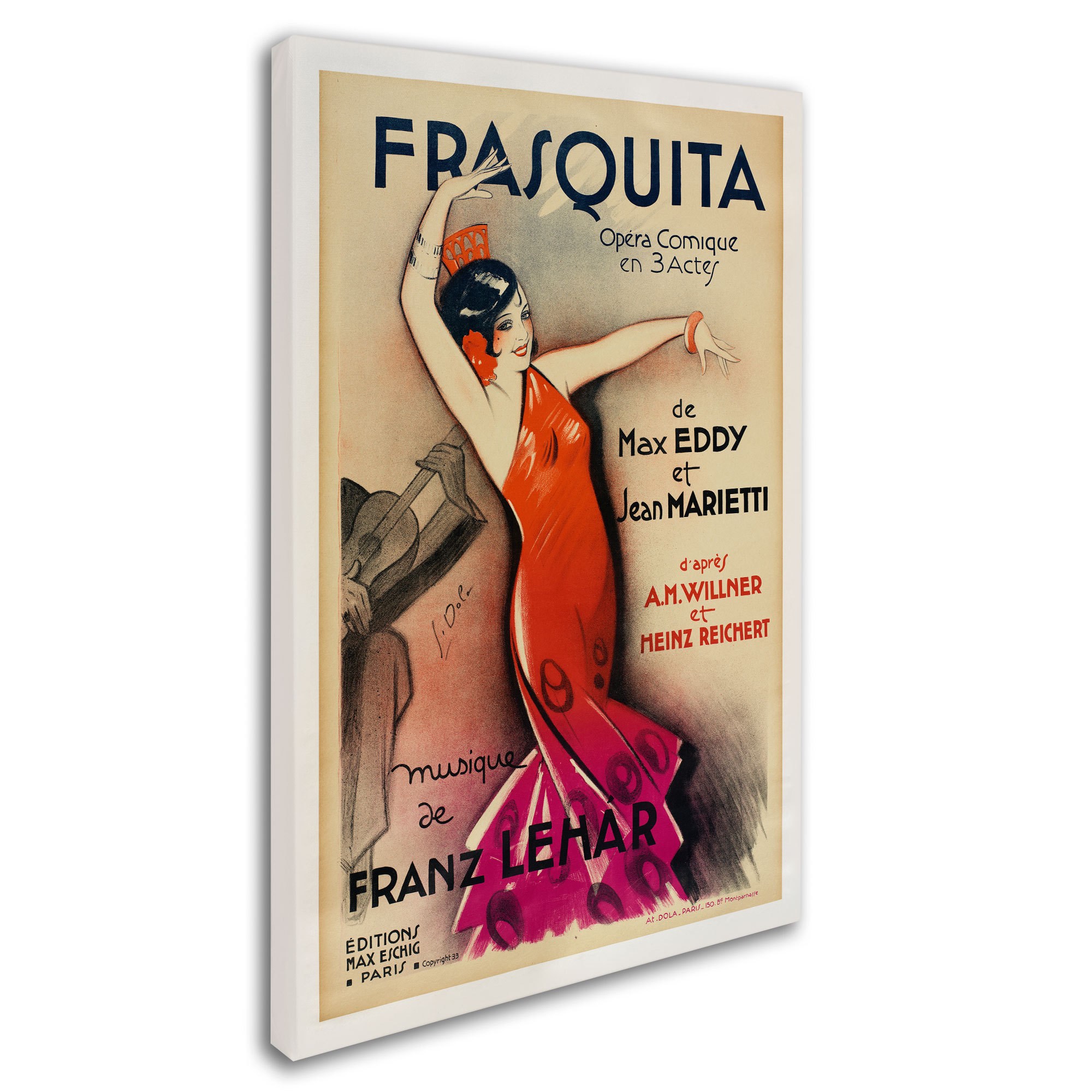 Trademark Fine Art "Frasquita" Canvas Art