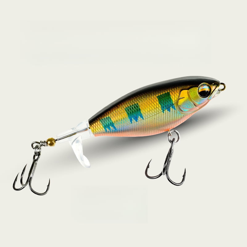 2PC Fishing Lures Jigs Micro Surface Series Tractor Long Casting Floating Fake Bait Freshwater Blue Green White black Red