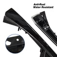 thumbnail image 4 of For 2019 2020 2021 Honda Civic Headlight Eyelid Trim Molding Glossy Black Pair, 4 of 7