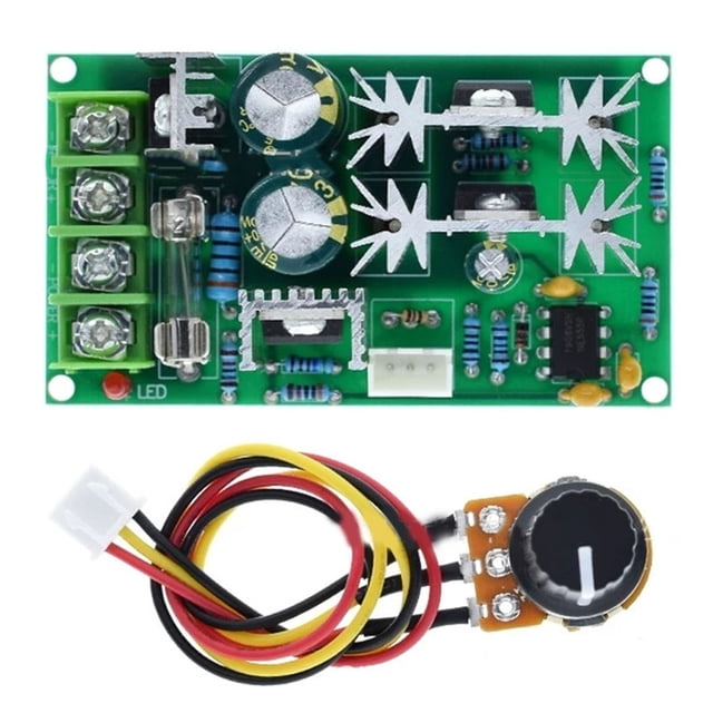 Commutateur de Régulateur de Vitesse de Moteur de C.C. de PWM DC 20A Régulateur de Tension 10-60V PWM