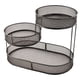 thumbnail image 5 of Cesta de fruta de metal de 3 niveles para encimera, bandeja para servir de gran capacidad, ahorra espacio negro, 5 of 9