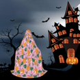 thumbnail image 6 of Honeii Fruit Print Poncho Cape, Cloak Coat, Snuggly Hooded Wearable Blanket, Hooded Cape For Teenagers,Halloween Costumes-Medium, 6 of 7