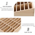thumbnail image 4 of Yazoeia 24-Grid Wooden Cell Phone Holder, Cell Phones Storage Box Cell Phone Holder Classroom, Multifunctional Desktop Organizer Storage Box for Classroom Office CJC912-138831, 4 of 9