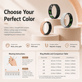 thumbnail image 3 of Wrongduck Fitness Tracking Ring Smart Wearable for Women Waterproof Activity Ring with Sleep Tracking Step Counter for Android iOS Phones, 3 of 8