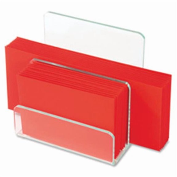 Mini Paper Sorter, 6 in. x 3.5 in. x 6.5 in., Clear-Green