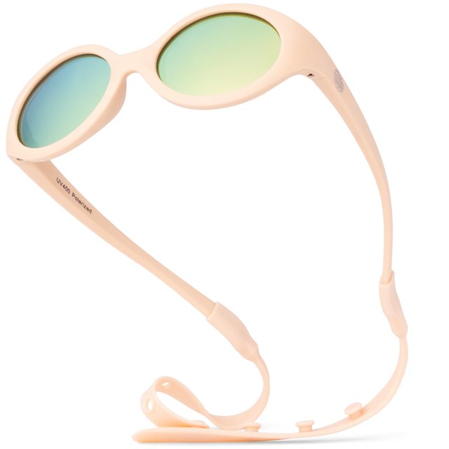 Gafas de Sol para Bebé BABY SUNNIES Polarizadas Ovaladas Durazno UV400