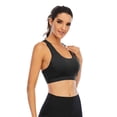 thumbnail image 4 of Tinglu Yoga Bra Back Strappy Sports Bras with Removable Padded, 4 of 8