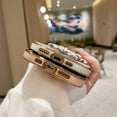 thumbnail image 4 of Compatible with iPhone 14 Pro Max Case Plating Astronaut Kickstand Cute Pattern Luxury Phone Case Soft TPU Designed for iPhone 14 Pro Max Case Girls Women -Pink, 4 of 13