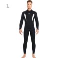 thumbnail image 2 of Soidarity Traje de buceo Trajes de baño a prueba de frío de alta eficiencia Protector solar fuerte Traje de neopreno resistente a los arañazos Camisa Deportes acuáticos Hombres Blanco L Soidarity OD020684-15, 2 of 6