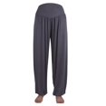 thumbnail image 5 of Pantalones harén de mujer de ropa deportiva vintage, pantalones largos sueltos de yoga, pantalones anchos deportivos bohemios para danza del vientre, ropa de yoga, 5 of 5