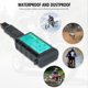 thumbnail image 3 of Cargador De Coche De 12-24V Con Voltímetro Digital Enchufe De Cargador De Vehículo Usb Dual Ip66 Adaptador De Carga De Coche Impermeable Para Barco Motocicleta Suv Eigraketly VI009159-01, 3 of 7