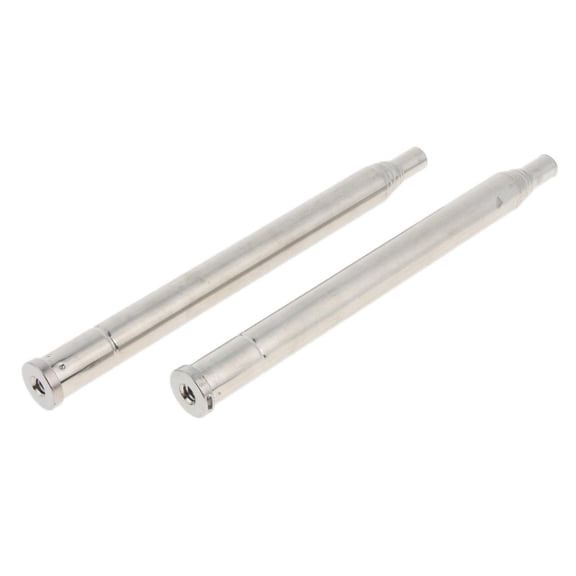 Wxqbjtam Belly Dance ISIS Sticks Portable Telescopic Stainless Steel Sticks (Pack of 2