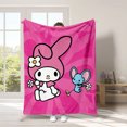thumbnail image 1 of 3D Printing, Cartoon Soft Double Flannel Blanket, Super Soft Blanket, Suitable For Living Room, Sofa, 1 of 3