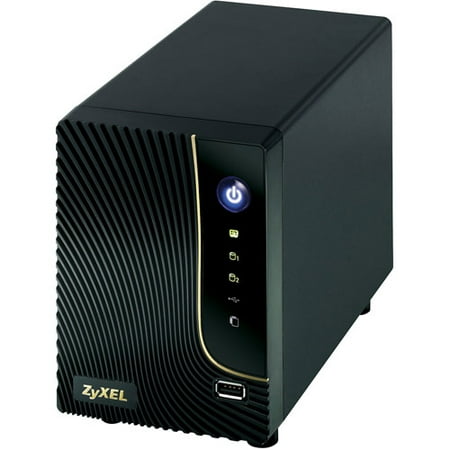 ZyXEL NSA320 High Performance 2-bay Network Attached Storage and Media Server