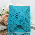 thumbnail image 1 of Tarjetas de invitación de boda para novia y novio, tarjetas de felicitación de bolsillo, suministros de fiesta de aniversario, recuerdo, 100 unidades, 1 of 4