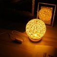 thumbnail image 5 of Lámpara de mesa de madera, lámpara de noche decorativa de madera, cargador USB para dormitorio, sala de estar, mesita de noche, mesa auxiliar, sala de café, habitación de bebé Sailing Electrónica, 5 of 5