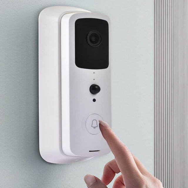 CNKOO Video Doorbell Camera Security Camera System Wireless Door Bell Ringer Wireless with Camera Wireless Doorbell Camera Doorbell Camera Wi-fi with Motion Detector Home Cameras with App