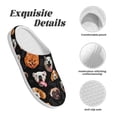 thumbnail image 5 of Goofa Different Breeds Of Dogs Print Womens Mens Cotton Lightweight House Slippers , Washable Home Slippers,Indoor Comfy Bedroom Cozy Slippers-40/41, 5 of 7