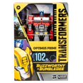 thumbnail image 1 of Transformers Studio Series Buzzworthy Bumlebee 7 Inch Action Figure Voyager Class Exclusive - Optimus Prime #102, 1 of 2